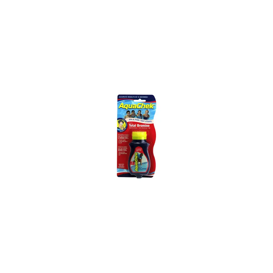 Teststrips bromin/pH/alkalitet