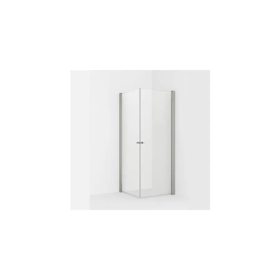 Dusjhjørne rett LIAM 80x100
