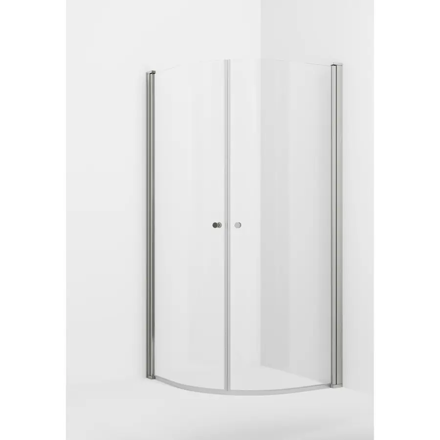 Dusjhjørne buet LIAM 80x100 V