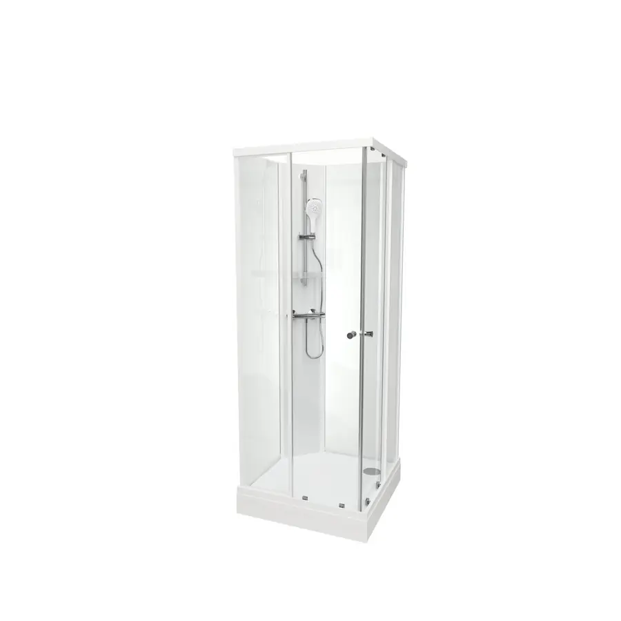 Dusjkabinett SOFIA rett basic 80x80