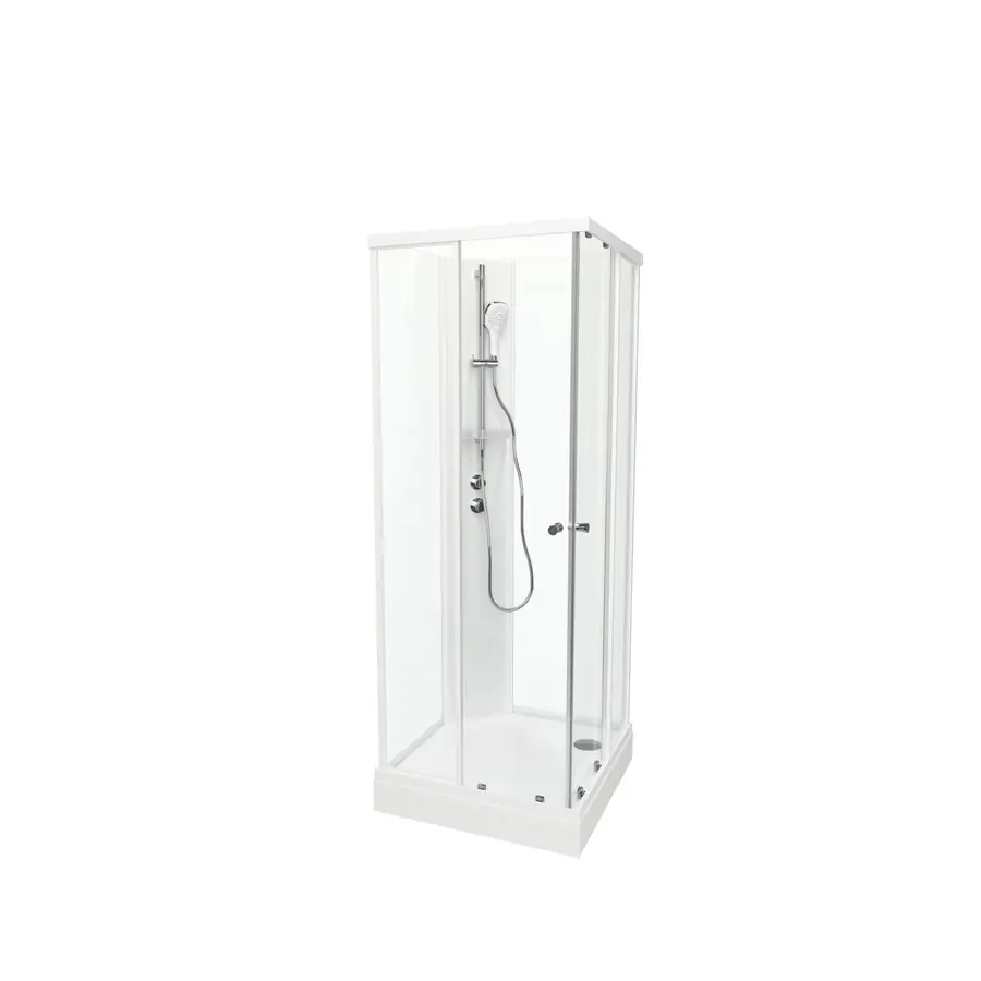 Dusjkabinett SOFIA rett standard 80x80