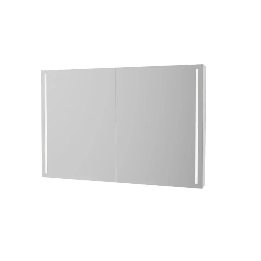 Speilskap 120 hvit matt