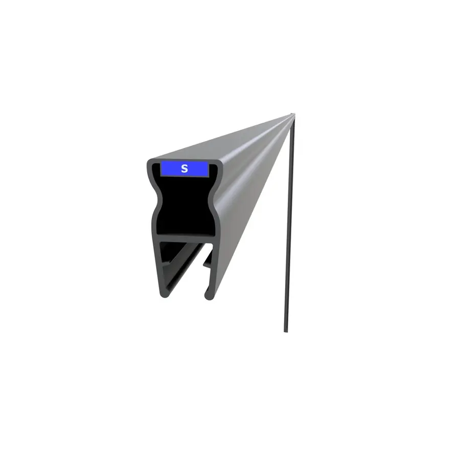 Magnetprofil glassfelt LIAM 180°