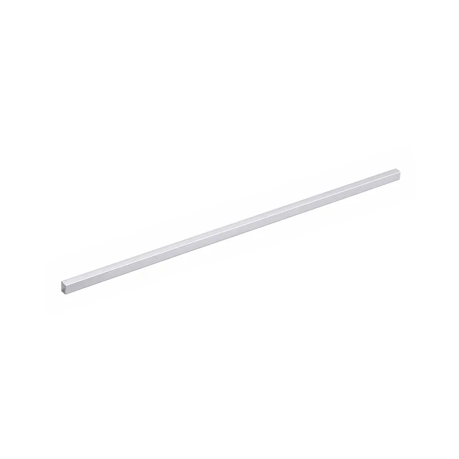 Støttestag solid profil 200cm Krom