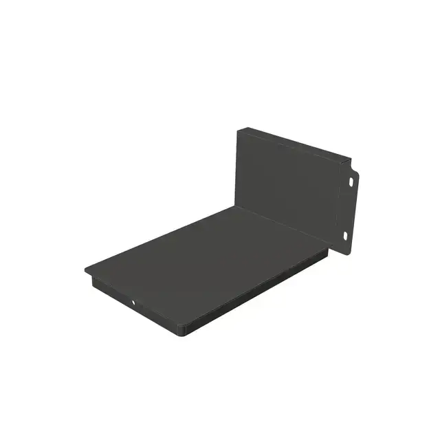 Utsparingsdeksel, standard, sort matt